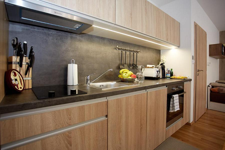 Apartment Rezidence - Javor & Wellness Zelezna Ruda Exterior foto