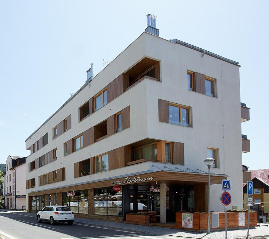 Apartment Rezidence - Javor & Wellness Zelezna Ruda Exterior foto